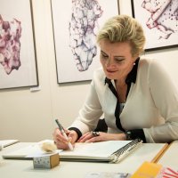 Elena Timtschenko während der ArtThuer 2018